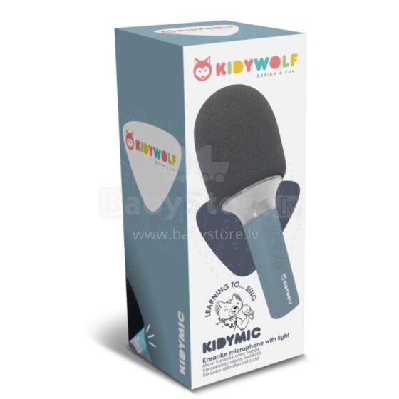 KIDYWOLF multifunction microphone with speaker, blue, KIDYMIC-BU