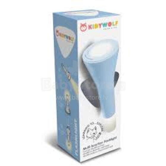 KIDYWOLF multifunction flashlight, blue, FLASHLIGHT-BU