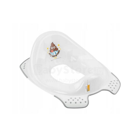 Toilet training seat with anti-slip function Ewa &amp;quot;Emoji Showtime&amp;quot; 30x40x15cm white