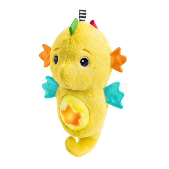 BABY EINSTEIN nomierinoša plīša rotaļlieta Seahorse Soother, dzeltena, 17400-000