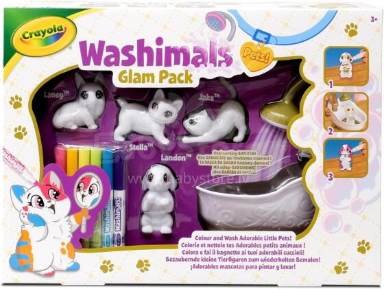 CRAYOLA Pets Tub Creative Set, 74-7453