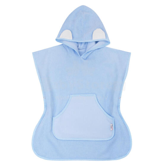 Bocioland Bath Poncho Art.BL183 Blue Полотенце-пончо