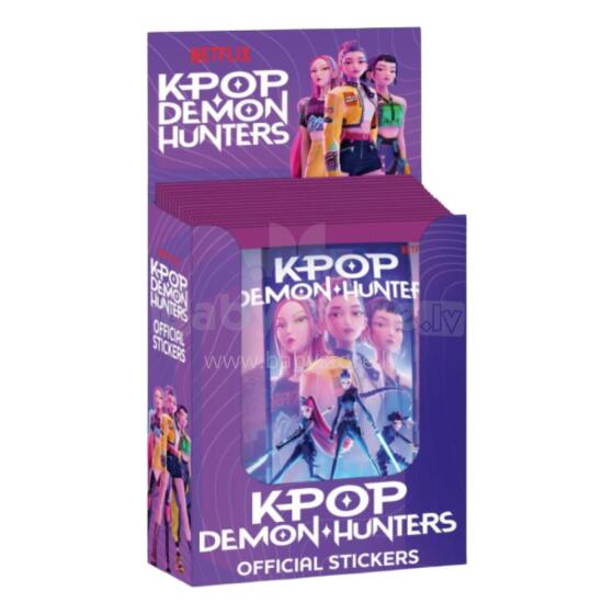 K-POP DEMON HUNTERS kolekcionējamas uzlīmes, 5 gab., KPSTICKER-2026