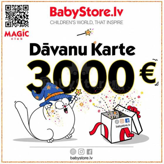 Gift Card Web Art.291455 Электронная подарочная карта 3000 EUR