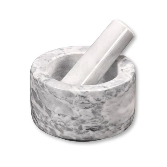 Kesper piesta, marmora, pelēka