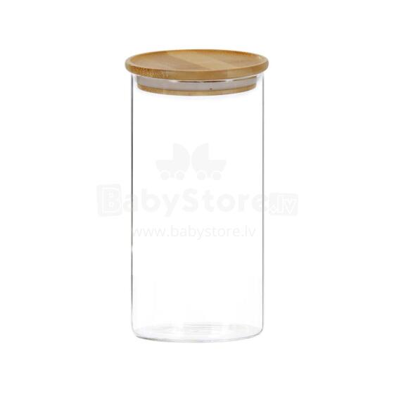 Kesper stikla uzglabāšanas trauks ar vāku, 950ml
