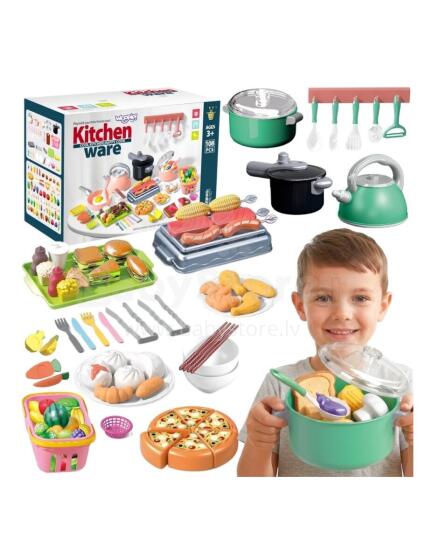 WOOPIE Kitchen Accessories Cooking Set 108 pcs Green