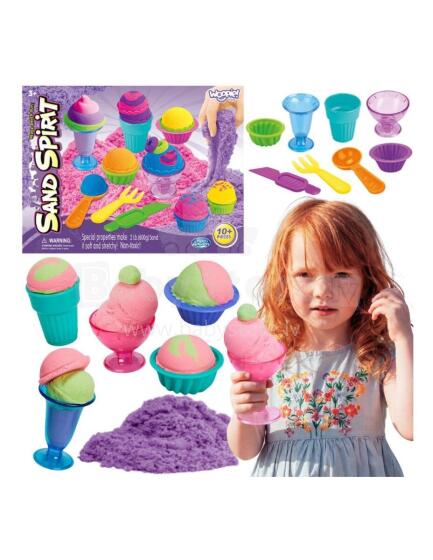 WOOPIE Kinetic Sand Set Ice Cream Shop Accessories 10 pcs