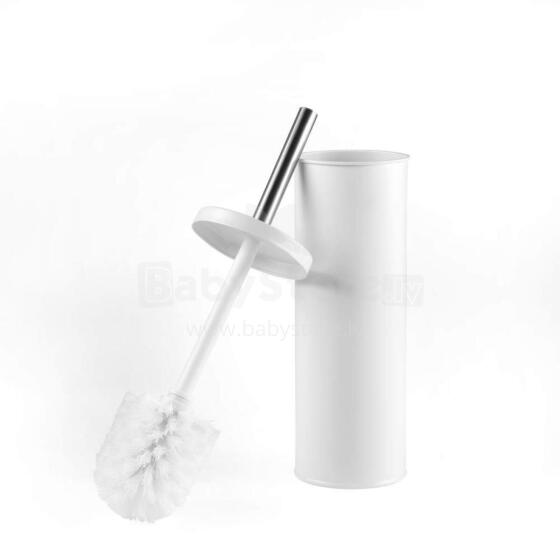 Beldray LA059451WPFS White Toilet Brush &amp; Holder