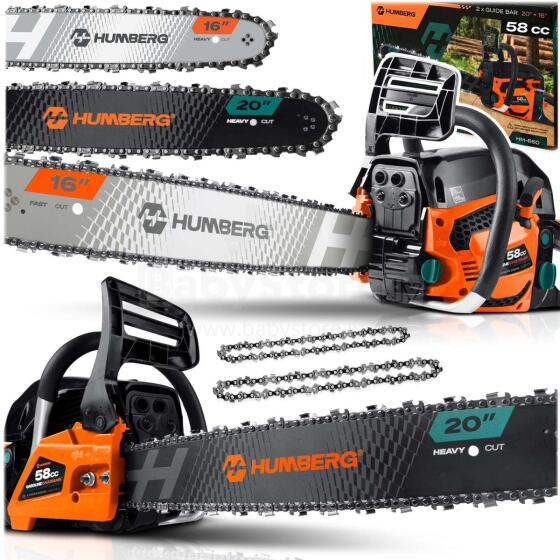 Gasoline Chainsaw Wood Cutter 16" Humberg HM-660