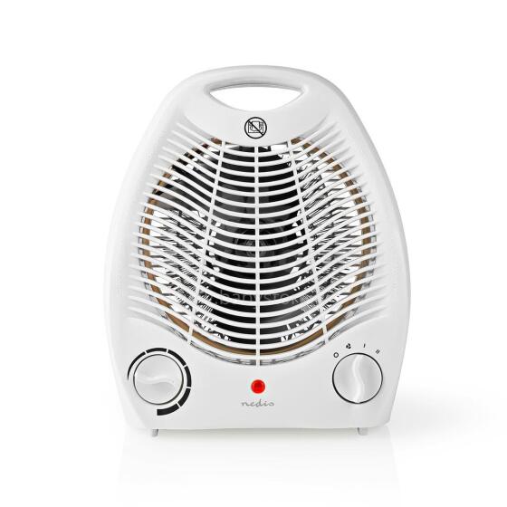 Nedis ventilatora elektriskais sildītājs, balts