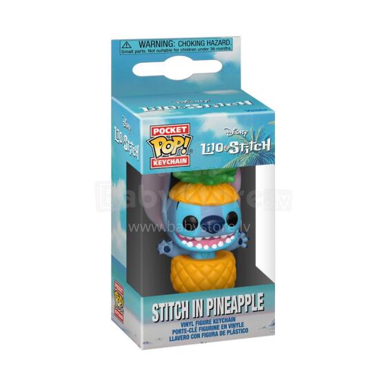 FUNKO POP! atslēgu piekariņš: Disney: Lilo & Stitch - Stitch in pineapple​