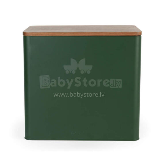Salter BW12899G Toronto Bread Bin Green/Wooden