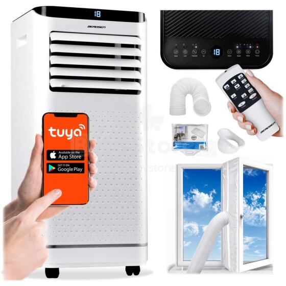 Портативный кондиционер-осушитель с оконным уплотнением 90000 BTU Berdsen BD-583