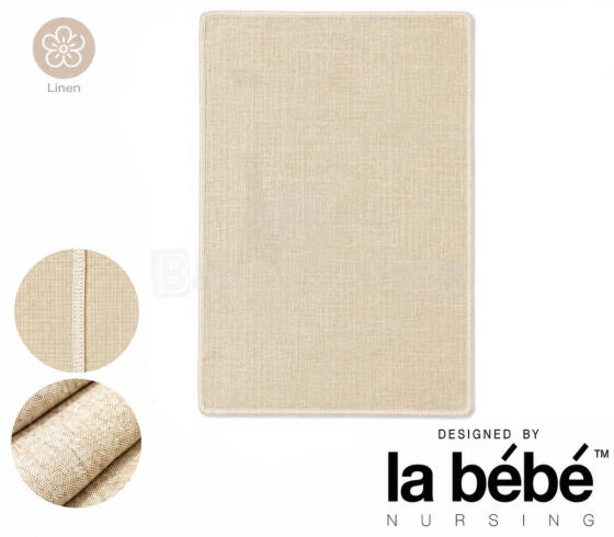La Bebe™ Linen Art. 0056 Natural Linen Eco Natural Linen Cloth Diaper 1 pc., 45x30 cm