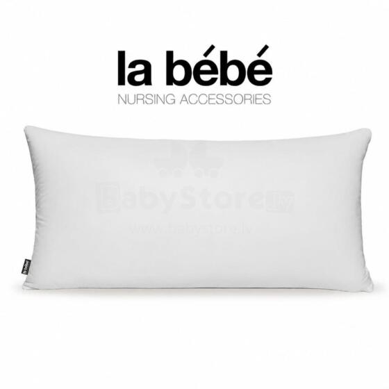 La Bebe™ Pillow Eco 58x30 Art.291993 Random Pillow with pillowcase (random color) 58x30 with ECO buckwheat filling