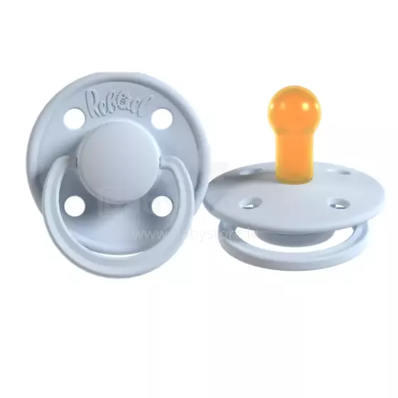 Rebael Natural Rubber Round Latex Art.292019 Tiny Sky Pacifier (nipple) made of 100% natural rubber 0-6 months (1 pcs.)