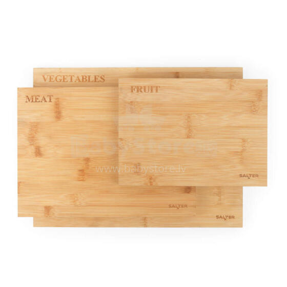 Salter BW072812EU7 Bamboo Chopping Board Set ( 3 pcs)
