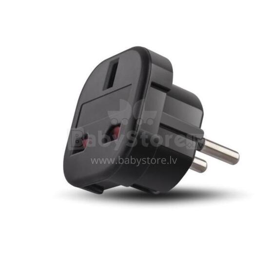 Adapteris UK -> EU AD75 250V