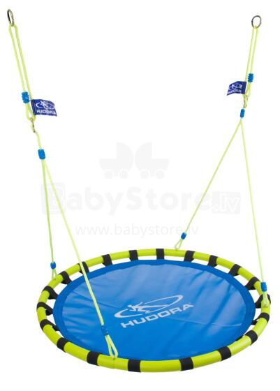 HUDORA ligzda šūpuļtīkls zils-dzeltena 120 cm