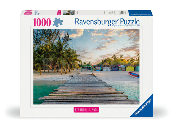 Ravensburger puzle 1000 gabali: Skaistas salas