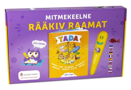 TADA Набор говорящих книг: Ручка и тема животных