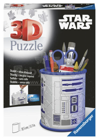 Ravensburger 3D puzle zīmuļu turētājs Star Wars