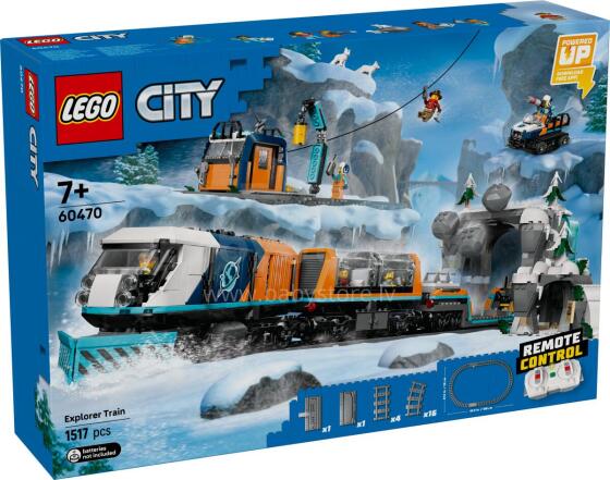 LEGO City Explorers' Arctic Polar Express Train
