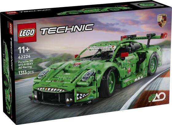 LEGO Technic Porsche 911 GT3 R REXY AO гоночный автомобиль