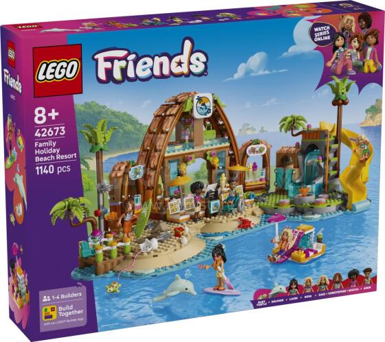 LEGO Friends Семейный отпуск на пляжном курорте
