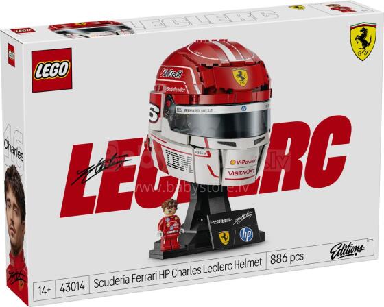 LEGO Издания Scuderia Ferrari HP Шлем Шарля Леклера