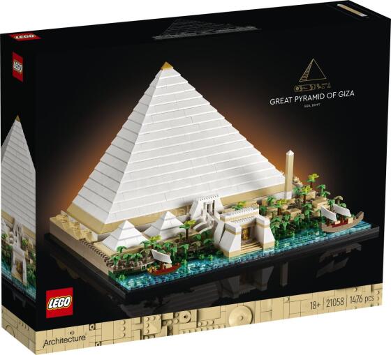 LEGO Архитектура Великая пирамида в Гизе