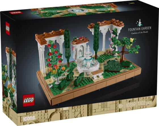 LEGO Icons strūklaku dārzs
