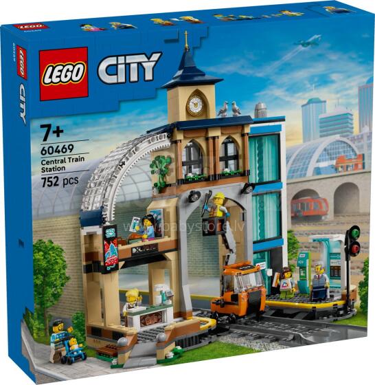 LEGO Городская Центральная Железнодорожная Станция
