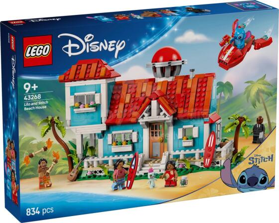 LEGO Disney Lilo un Stitch pludmales māja