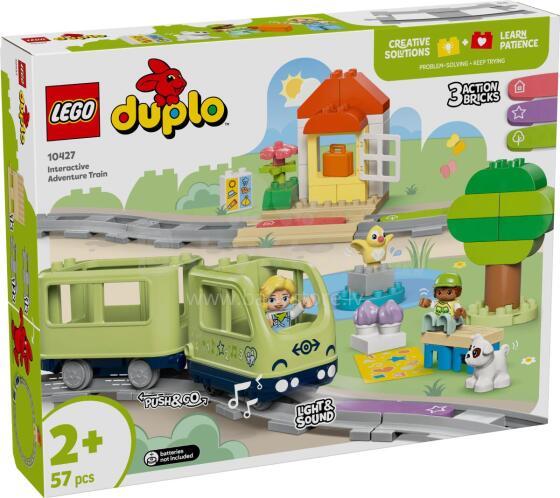 LEGO DUPLO Интерактивный Приключенческий Поезд
