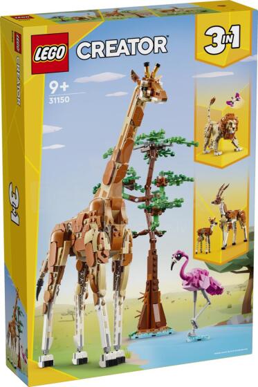 LEGO Creator Savvaļas Safari Dzīvnieki