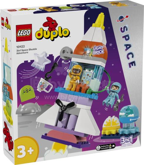 LEGO DUPLO 3в1 Приключение на космическом шаттле