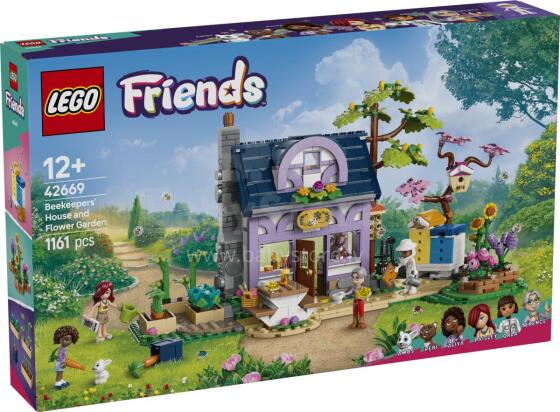 LEGO Friends Beekeepers' House and Flower Garden