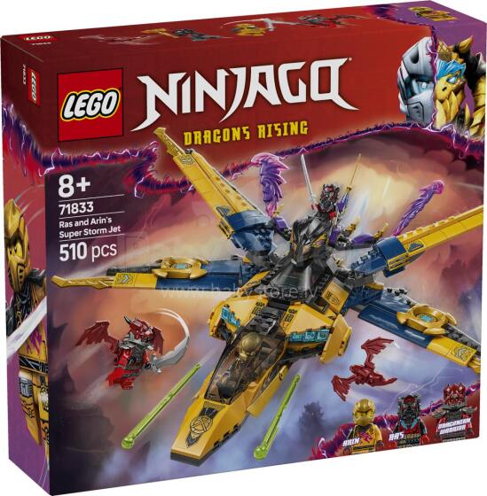 LEGO Ninjago Ras un Arin Super Vētras Lidmašīna