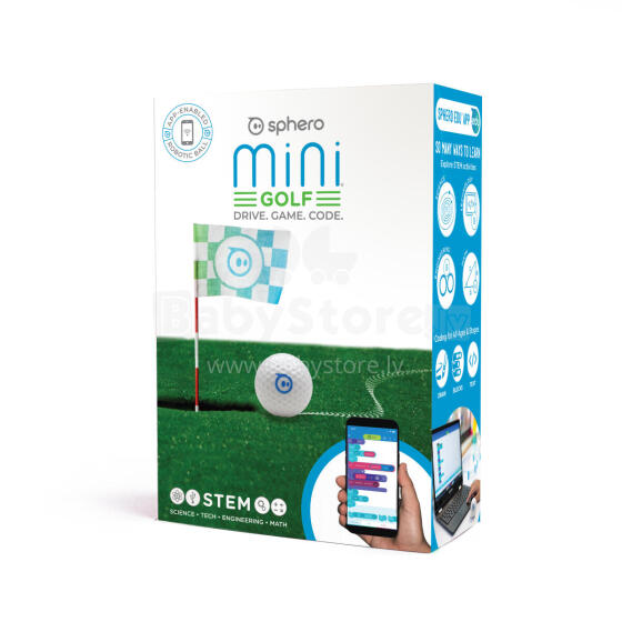 Sphero Mini robots bumba: Golfa tēma