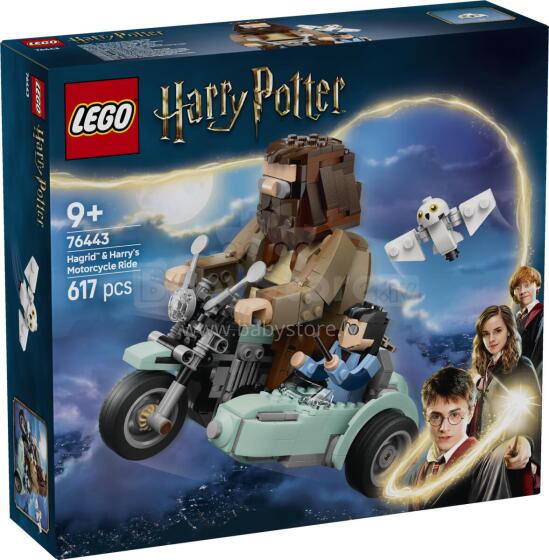 LEGO Гарри Поттер: Мотоцикл Хагрида и Гарри