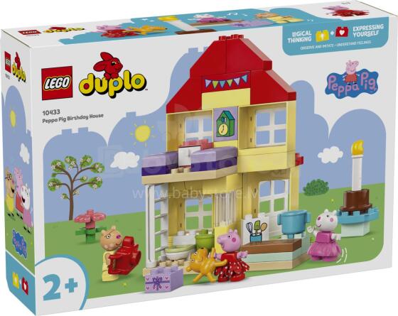 LEGO DUPLO Peppa Pig Dzimšanas dienas māja
