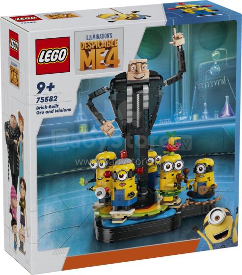 LEGO Minions Brick-Built Gru and Minions