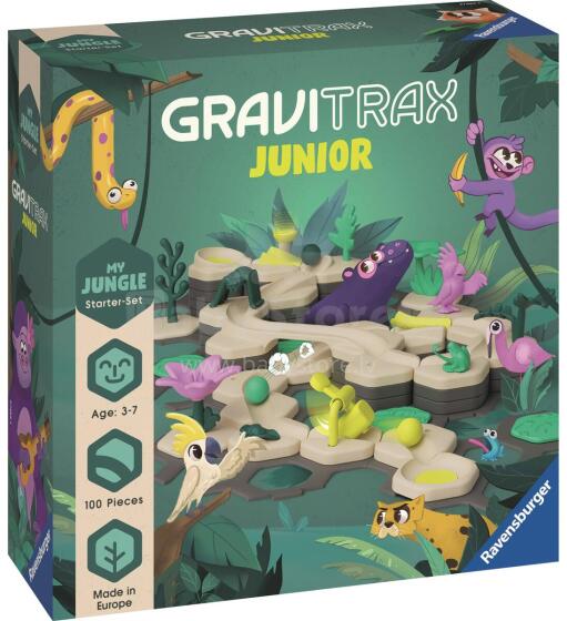 Ravensburger GraviTrax Junior Sākuma komplekts Džungļi