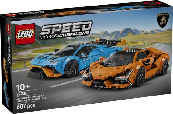 LEGO Speed Champions Lamborghini Revuelto & Huracán STO