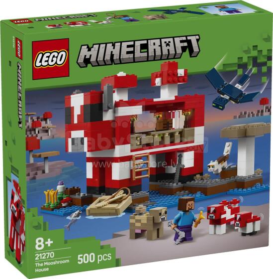 LEGO Minecraft Mooshroom māja