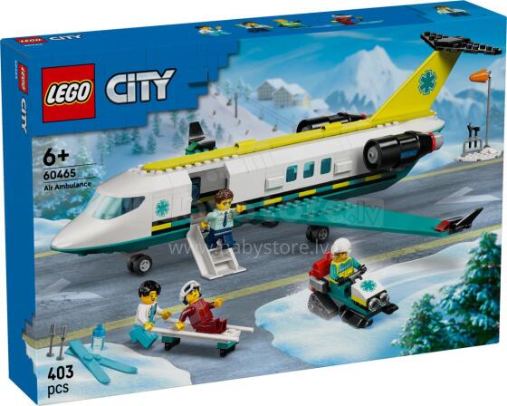 LEGO City Emergency Air Ambulance Airplane