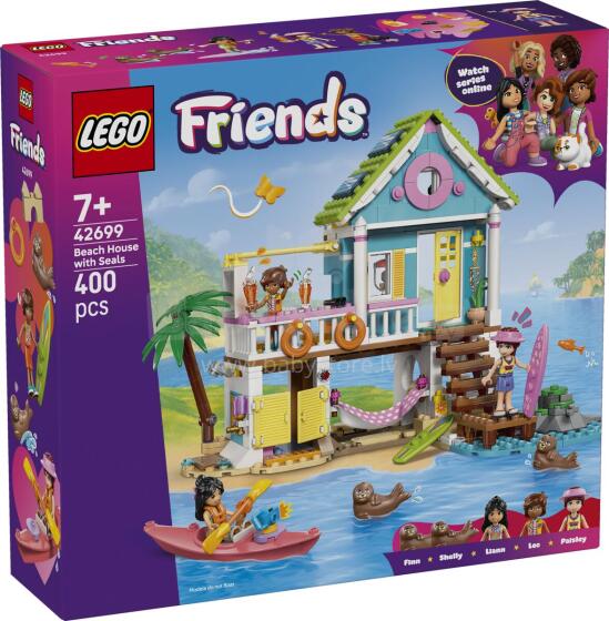 LEGO Friends Дом на пляже с тюленями