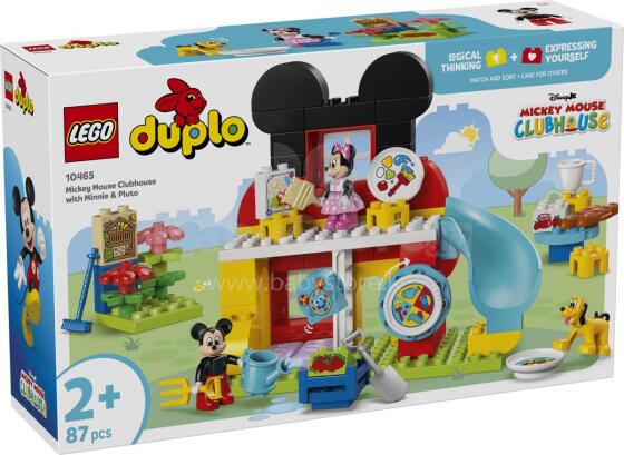 LEGO DUPLO Дисней Микки Маус Клуб с Минни и Плуто